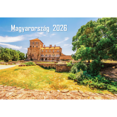 Falinaptár képes 460x320mm, Magyarország Realsystem 2026.