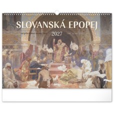 Falinaptár képes 480×330mm The Slav Epic-Alphonse Mucha Realsystem 2027. Falinaptár képes 480×330mm The Slav Epic-Alphonse Mucha Realsystem 2027.