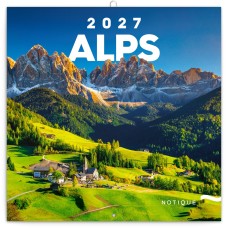 Falinaptár képes lemeznaptár 300x300mm, Alps Realsystem 2027. Falinaptár képes lemeznaptár 300x300mm, Alps Realsystem 2027.