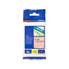 Feliratozógép szalag, Brother TZEB31 12mmx5m ORIGINAL fekete/narancs