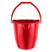 Felmosó vödör 11 literes ovális csavaró kosárral piros Bonus_B186