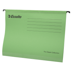 Függőmappa A4, karton Esselte Classic 90318, zöld