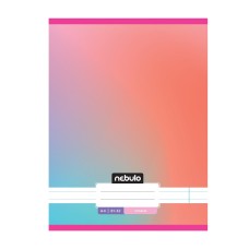 Füzet, A4, vonalas, 81-32, Monochrome és Gradient minták I., 12 db/csomag Nebulo