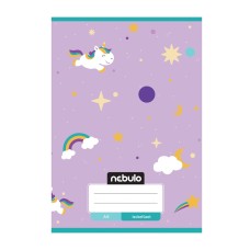 Füzet, A5, lecke, 20-32, Mix minták, 16 db/csomag Nebulo