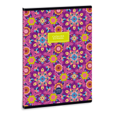 Füzet iskolai A5, 40lap, kockás Ars Una CATALINA (5098) 21 10db/csomag