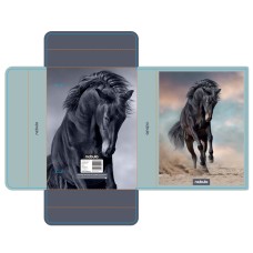 Füzetbox A5, hullámkarton, Lovas, Nebulo