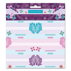 Füzetcímke (3*6 db) Ars Una CATALINA DRAGONFLY (5301) 23