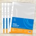 Genotherm lefűzhető, A4, 75 micron víztiszta Bluering® 100 db/csomag, Genotherm lefűzhető, A4, 75 micron víztiszta Bluering® 100 db/csomag,