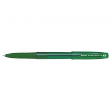 Golyóstoll 0,7 kupakos F Super Grip G Pilot, írásszín zöld