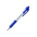 Golyóstoll 0,7mm, nyomógombos, gumírozott fogórész, kék átlátszó test, Bluering® R2, írásszín kék Golyóstoll 0,7mm, nyomógombos, gumírozott fogórész, kék átlátszó test, Bluering® R2, írásszín kék