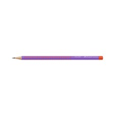 Grafitceruza B, háromszögletű GRIP 2001 Faber-Castell lila-piros test Grafitceruza B, háromszögletű GRIP 2001 Faber-Castell lila-piros test