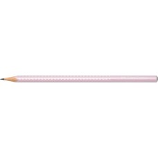 Grafitceruza B,háromszögletű SPARKLE metál Faber-Castell rózsa test Grafitceruza B,háromszögletű SPARKLE metál Faber-Castell rózsa test