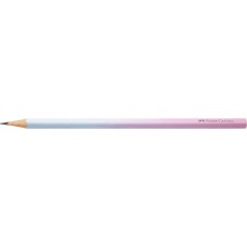 Grafitceruza B, háromszögletű színátmenetes Faber-Castell égkék-rózsa test Grafitceruza B, háromszögletű színátmenetes Faber-Castell égkék-rózsa test