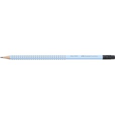 Grafitceruza B,radíros háromszögletű GRIP 2001 Faber-Castell égkék test Grafitceruza B,radíros háromszögletű GRIP 2001 Faber-Castell égkék test