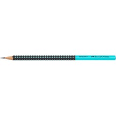 Grafitceruza HB, Grip 2001 Faber-Castell kéttónusú fekete-türkiz Grafitceruza HB, Grip 2001 Faber-Castell kéttónusú fekete-türkiz