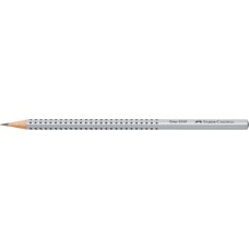 Grafitceruza H, háromszögletű GRIP 2001 Faber-Castell ezüst test Grafitceruza H, háromszögletű GRIP 2001 Faber-Castell ezüst test