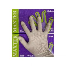 Gumikesztyű latex púderes M 100 db/doboz Maxter Bézs Gumikesztyű latex púderes M 100 db/doboz Maxter Bézs