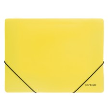 Gumis mappa A4, PP prespán mintás, Economix sárga Gumis mappa A4, PP prespán mintás, Economix sárga