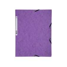 Gumis mappa karton  prespán A/4 Exacompta lila