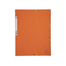 Gumis mappa karton  prespán A/4 Exacompta narancssárga