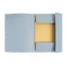 Gumis mappa karton  prespán A/4 Exacompta világosszürke