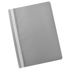 Gyorsfűző műanyag A4, PP Fornax szürke