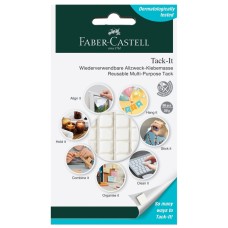 Gyurmaragasztó 50g TACK-IT Faber-Castell fehér Gyurmaragasztó 50g TACK-IT Faber-Castell fehér
