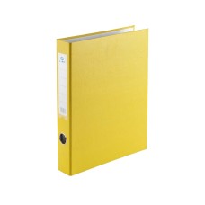 Gyűrűskönyv A4, 5cm, 4 gyűrűs Bluering® sárga
