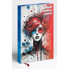 Hallgatói zsebkönyv A5, 145mmx205mm, fehér lapokkal face 2026/2027 Realsystem