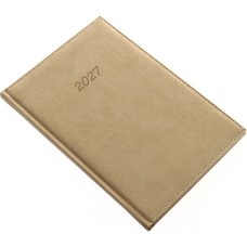 Határidőnapló Bolero B/5 heti krémszínű lapokkal drapp Realsystem 2027. Határidőnapló Bolero B/5 heti krémszínű lapokkal drapp Realsystem 2027.