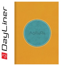 Határidőnapló Central A5 napi, fehér lapokkal sárga - türkiz Dayliner 2027. Határidőnapló Central A5 napi, fehér lapokkal sárga - türkiz Dayliner 2027.