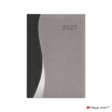 Határidőnapló Dubai A5 heti, fehér lapokkal fekete-szürke Dayliner 2027. Határidőnapló Dubai A5 heti, fehér lapokkal fekete-szürke Dayliner 2027.