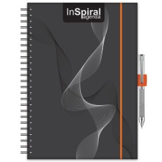 Határidőnapló InSpiral A5 heti, fehér lapokkal fekete-narancs Dayliner 2027. Határidőnapló InSpiral A5 heti, fehér lapokkal fekete-narancs Dayliner 2027.