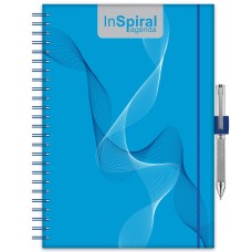 Határidőnapló InSpiral A5 heti, fehér lapokkal kék-kék Dayliner 2027. Határidőnapló InSpiral A5 heti, fehér lapokkal kék-kék Dayliner 2027.