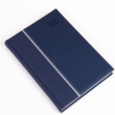 Határidőnapló Kensington A/5, napi fehér lapokkal kék Realsystem 2026.