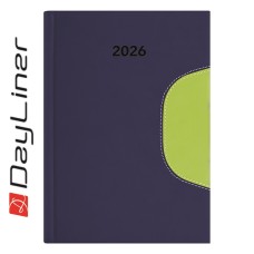 Határidőnapló Memphis A5 napi, fehér lapokkal kék-zöld Dayliner 2027. Határidőnapló Memphis A5 napi, fehér lapokkal kék-zöld Dayliner 2027.