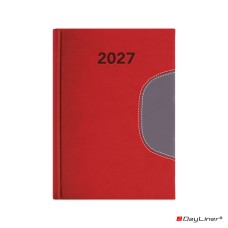 Határidőnapló Memphis B6 heti, fehér lapokkal piros-szürke Dayliner 2027. Határidőnapló Memphis B6 heti, fehér lapokkal piros-szürke Dayliner 2027.