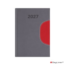 Határidőnapló Memphis B6 heti, fehér lapokkal szürke-piros Dayliner 2027. Határidőnapló Memphis B6 heti, fehér lapokkal szürke-piros Dayliner 2027.
