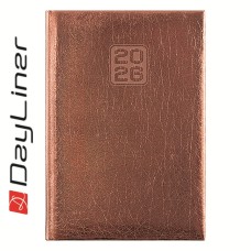 Határidőnapló Mirror A5 heti, fehér lapokkal bronz Dayliner 2027. Határidőnapló Mirror A5 heti, fehér lapokkal bronz Dayliner 2027.