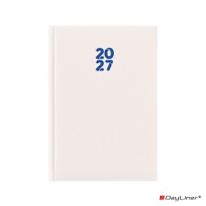 Határidőnapló Pannon A5 napi, fehér lapokkal fehér Dayliner 2027. Határidőnapló Pannon A5 napi, fehér lapokkal fehér Dayliner 2027.