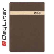 Határidőnapló The Boss B5 heti, fehér lapokkal barna Dayliner 2027. Határidőnapló The Boss B5 heti, fehér lapokkal barna Dayliner 2027.