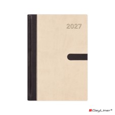 Határidőnapló Winner A5 heti, fehér lapokkal bézs Dayliner 2027. Határidőnapló Winner A5 heti, fehér lapokkal bézs Dayliner 2027.