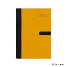 Határidőnapló Winner A5 heti, fehér lapokkal sárga Dayliner 2027. Határidőnapló Winner A5 heti, fehér lapokkal sárga Dayliner 2027.