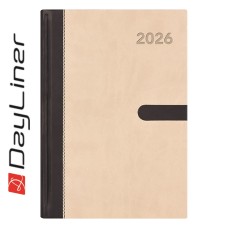 Határidőnapló Winner A5 napi, fehér lapokkal bézs Dayliner 2027. Határidőnapló Winner A5 napi, fehér lapokkal bézs Dayliner 2027.