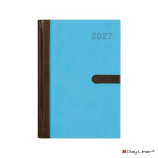 Határidőnapló Winner A5 napi, fehér lapokkal kék Dayliner 2027. Határidőnapló Winner A5 napi, fehér lapokkal kék Dayliner 2027.