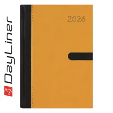 Határidőnapló Winner A5 napi, fehér lapokkal sárga Dayliner 2027. Határidőnapló Winner A5 napi, fehér lapokkal sárga Dayliner 2027.