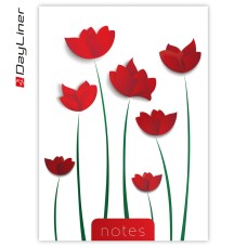 Határidőnapló és jegyzet Colors A5 vonalas, fehér lapokkal Flower Tulipán Dayliner 2027. Határidőnapló és jegyzet Colors A5 vonalas, fehér lapokkal Flower Tulipán Dayliner 2027.