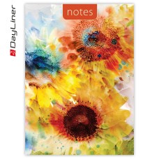 Határidőnapló és jegyzet Colors A5 vonalas, fehér lapokkal Sunflower Dayliner 2027. Határidőnapló és jegyzet Colors A5 vonalas, fehér lapokkal Sunflower Dayliner 2027.