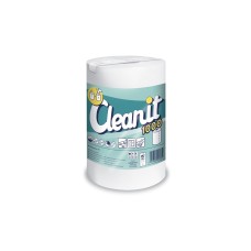 Háztartási papírtörlő kéztörlő 2 rétegű 700 lap/tekercs 6 tekercs/karton Cleanit XXL1000 Lucart_821723