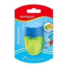 Hegyező 2 lyukú tartályos Keyroad Mellow vegyes színek Hegyező 2 lyukú tartályos Keyroad Mellow vegyes színek